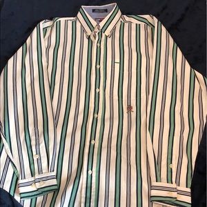 Striped Tommy Hilfiger button down Long sleeve